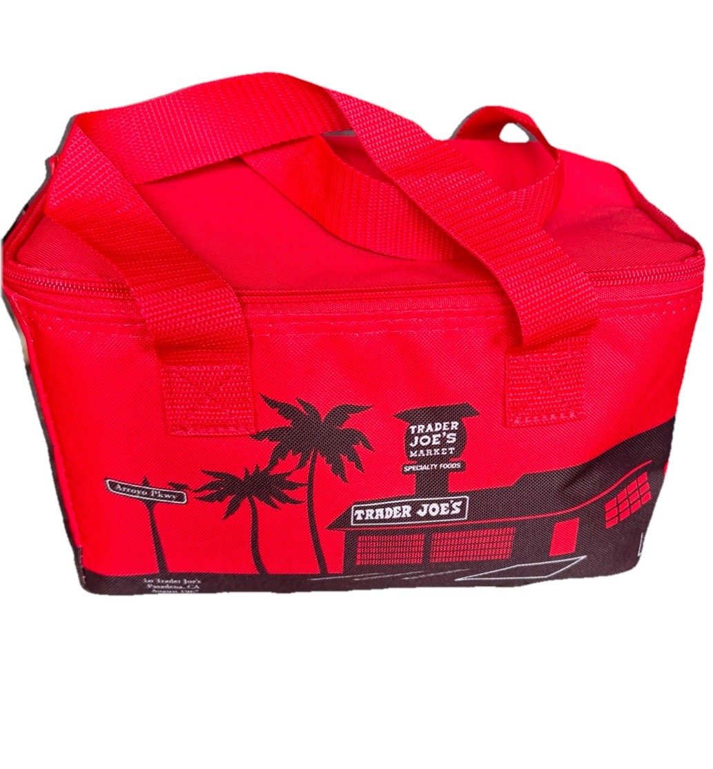 ❤️ TRADER JOE’S ❤️ Mini Insulated Tote Bag LIMITED EDITION RED 1.5Gal